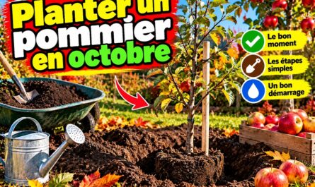 Planter un pommier en octobre