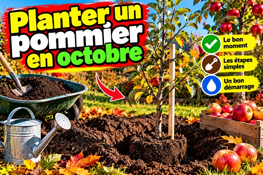 Planter un pommier en octobre