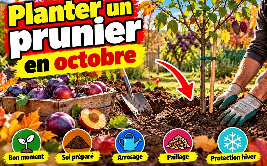 Planter un prunier en octobre