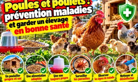 Poules et poulets : prévention maladies