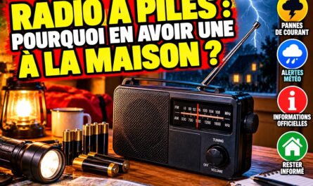 Radio à piles un équipement utile
