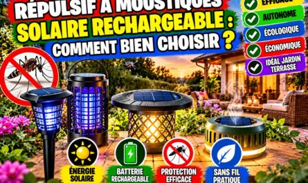 Répulsif à moustiques solaire