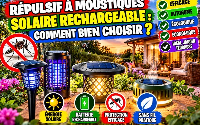 Répulsif à moustiques solaire