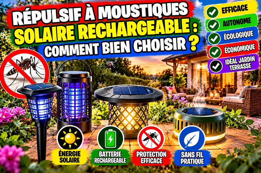 Répulsif à moustiques solaire