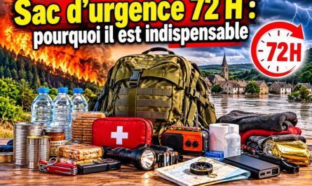 Le sac d’urgence 72 H