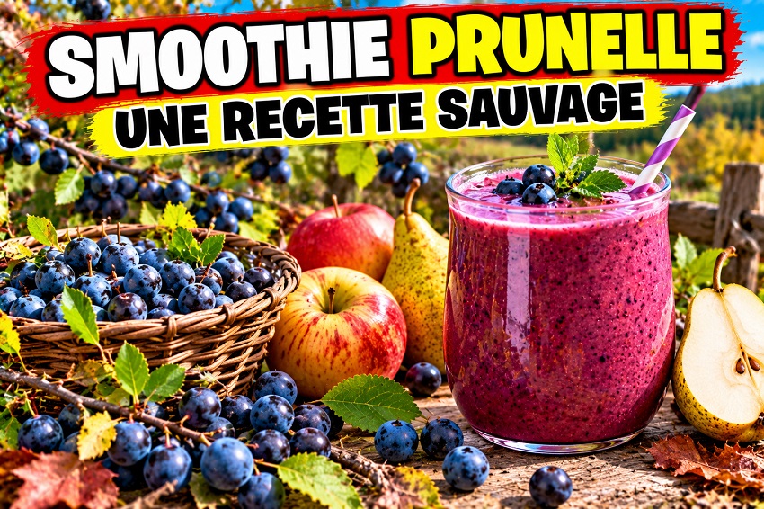 Le smoothie prunelle