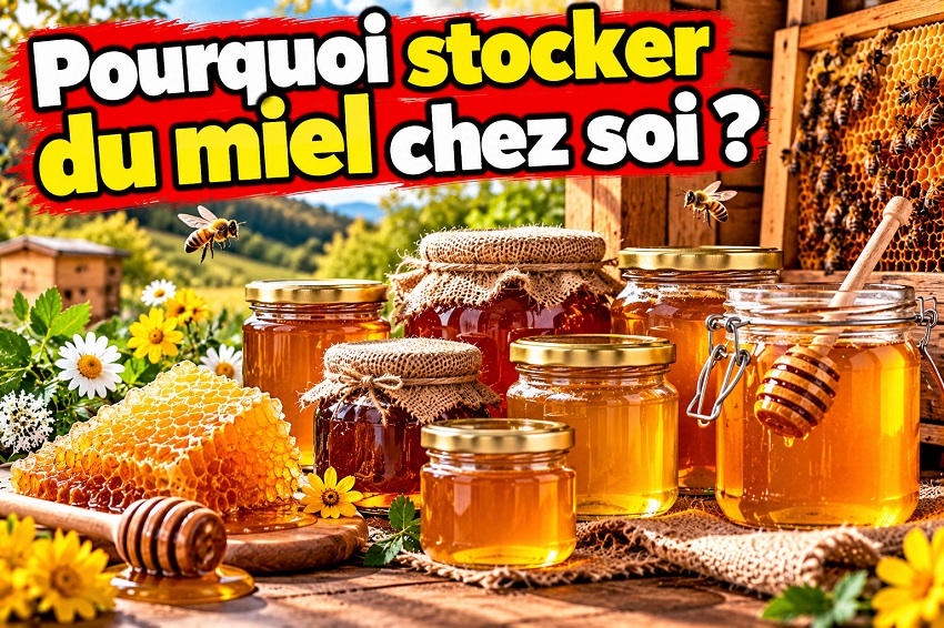 Pourquoi stocker du miel