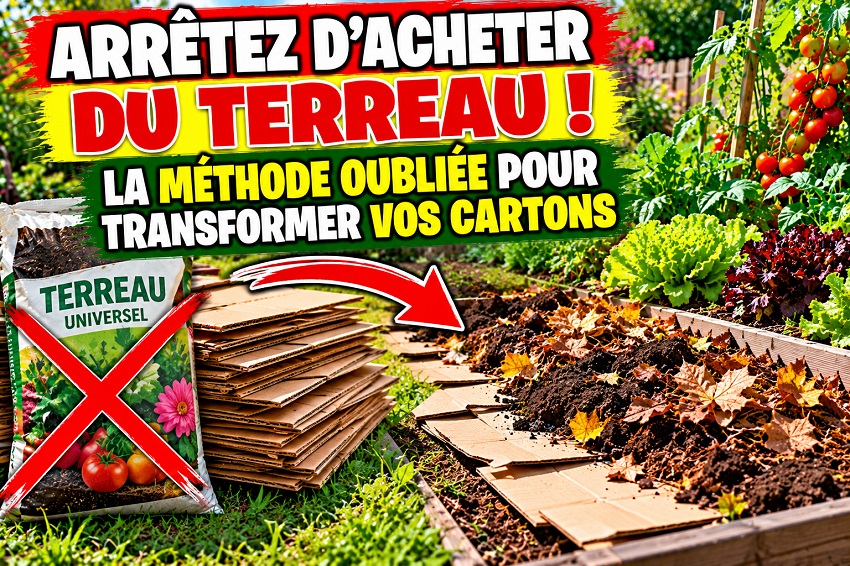 Transformer vos cartons en paillage