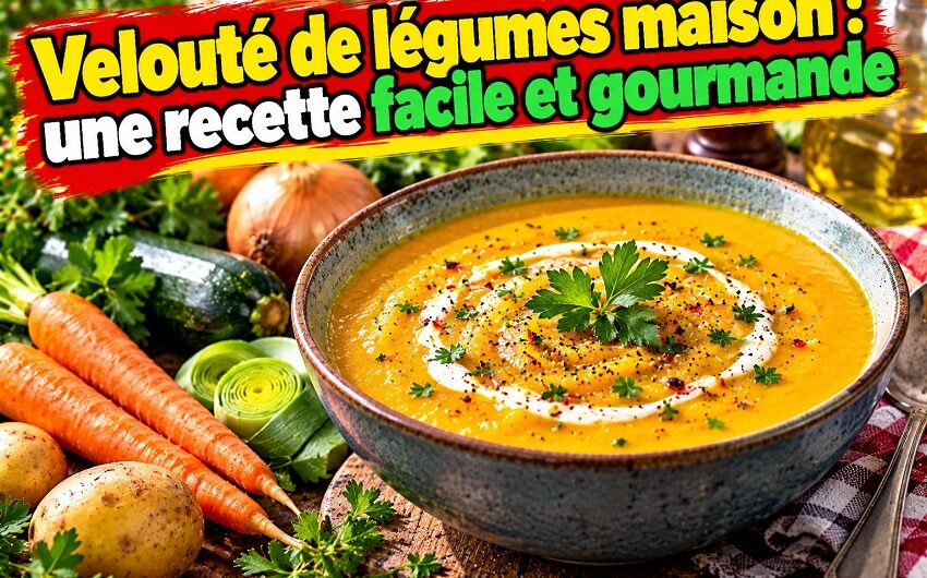 Velouté de légumes maison